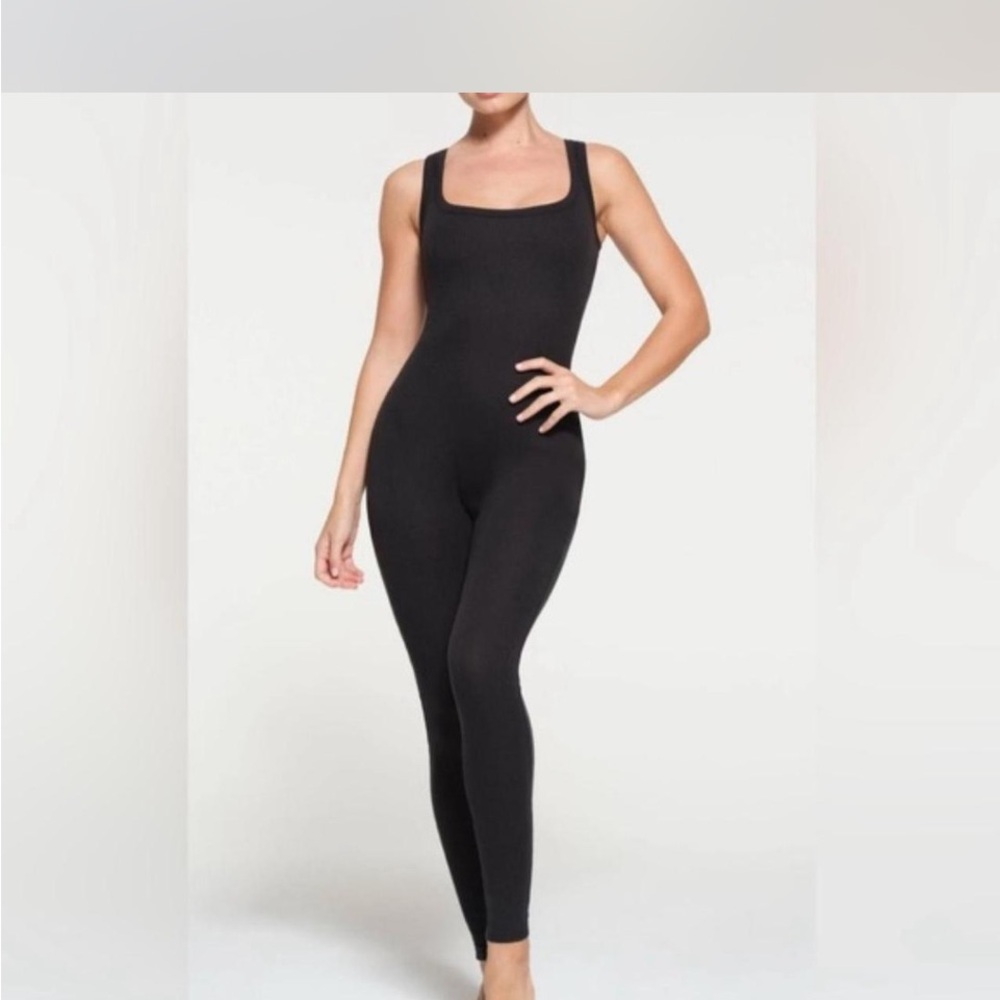SKIMS Cream Full-Body Jumpsuit - Picture 2 of 3